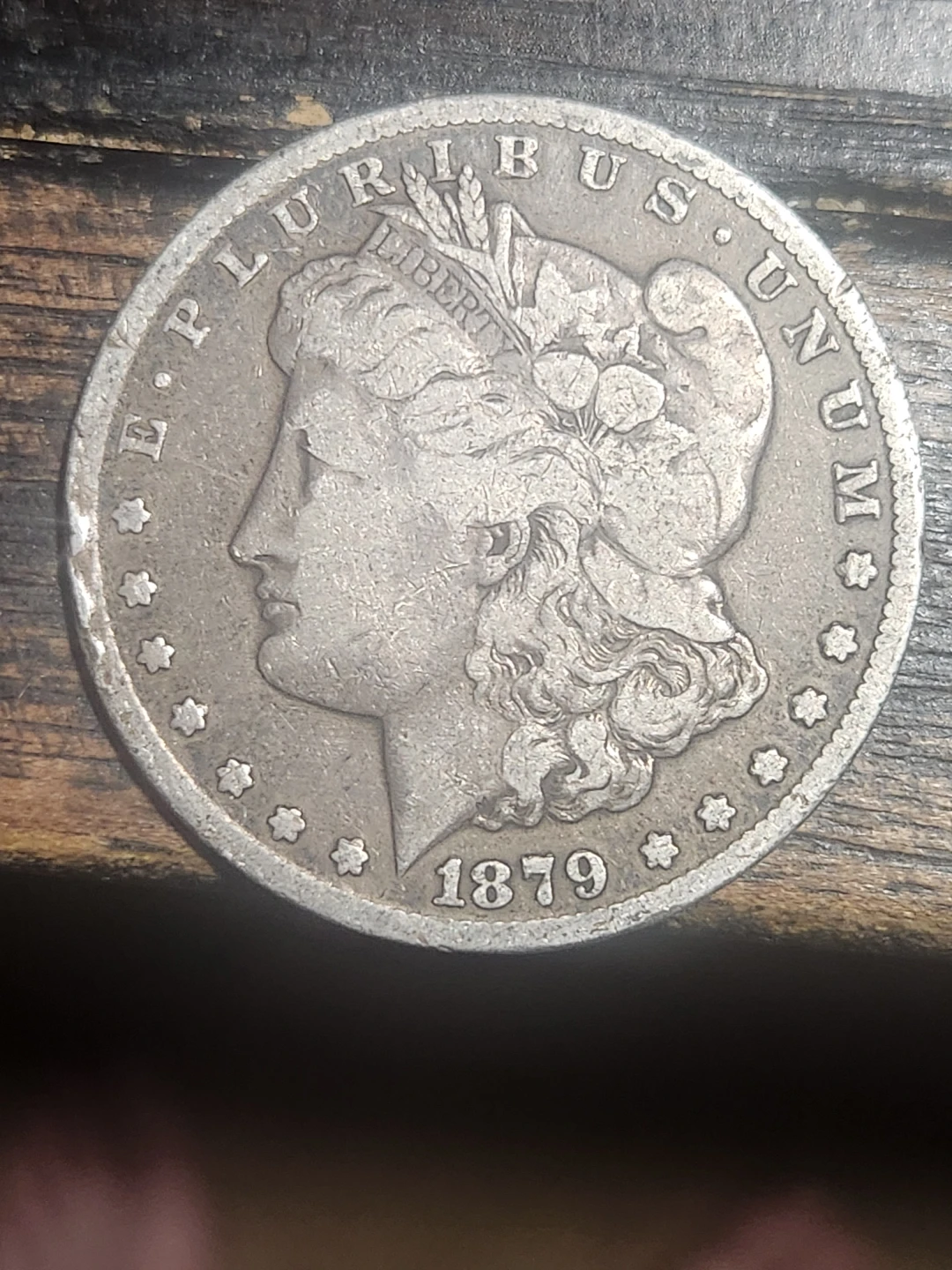 1879 CC  Morgan Silver Dollar - photo 2