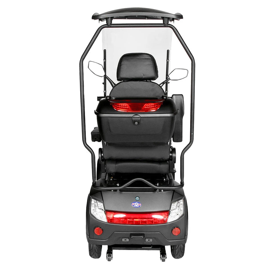 Ecolo ET4 Galaxy Enclosed Mobility Scooter Red (with Roof) - photo 2