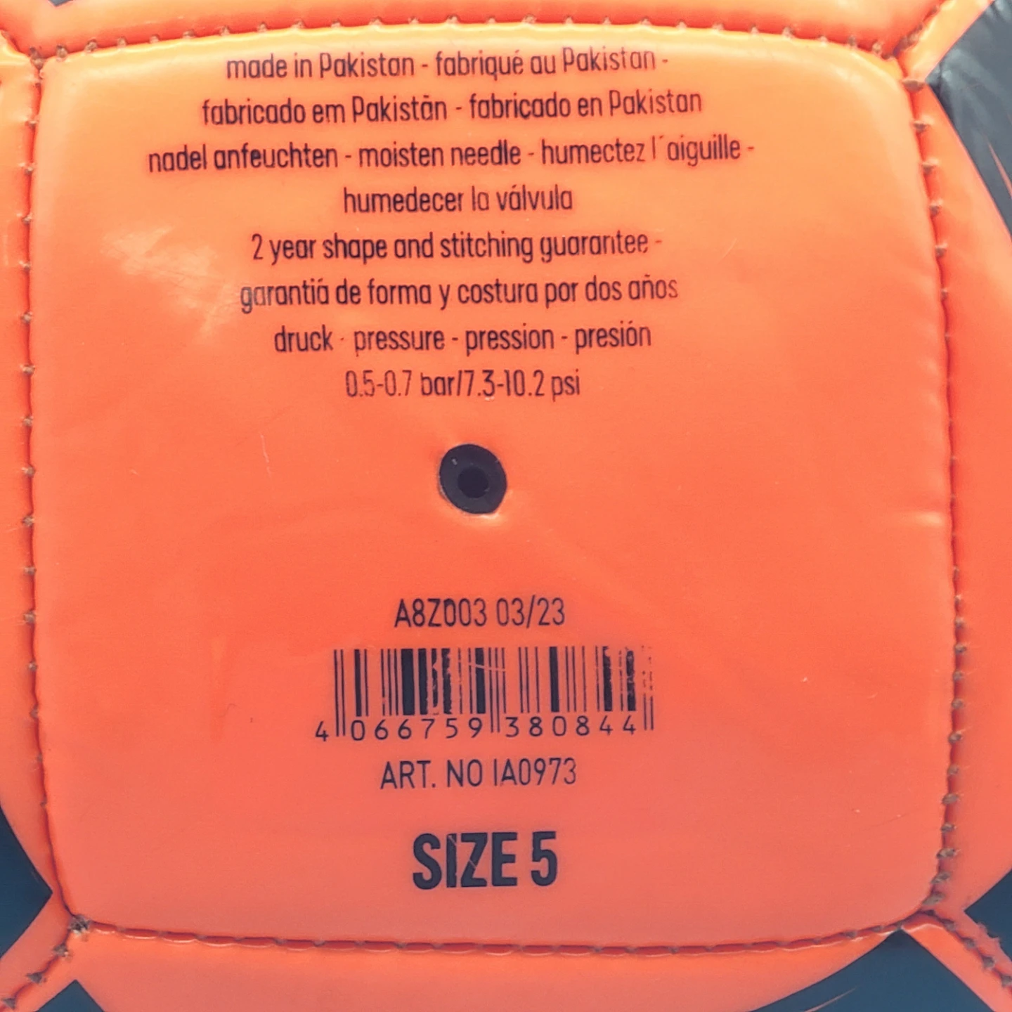 Adidas Starlancer Club SOCCER BALL Size 5 - photo 2