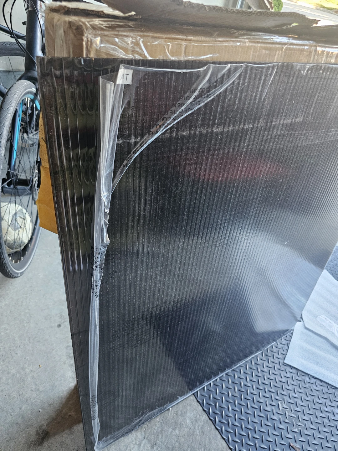 Polycarbonate Roof for wall mounted pergola - photo 2