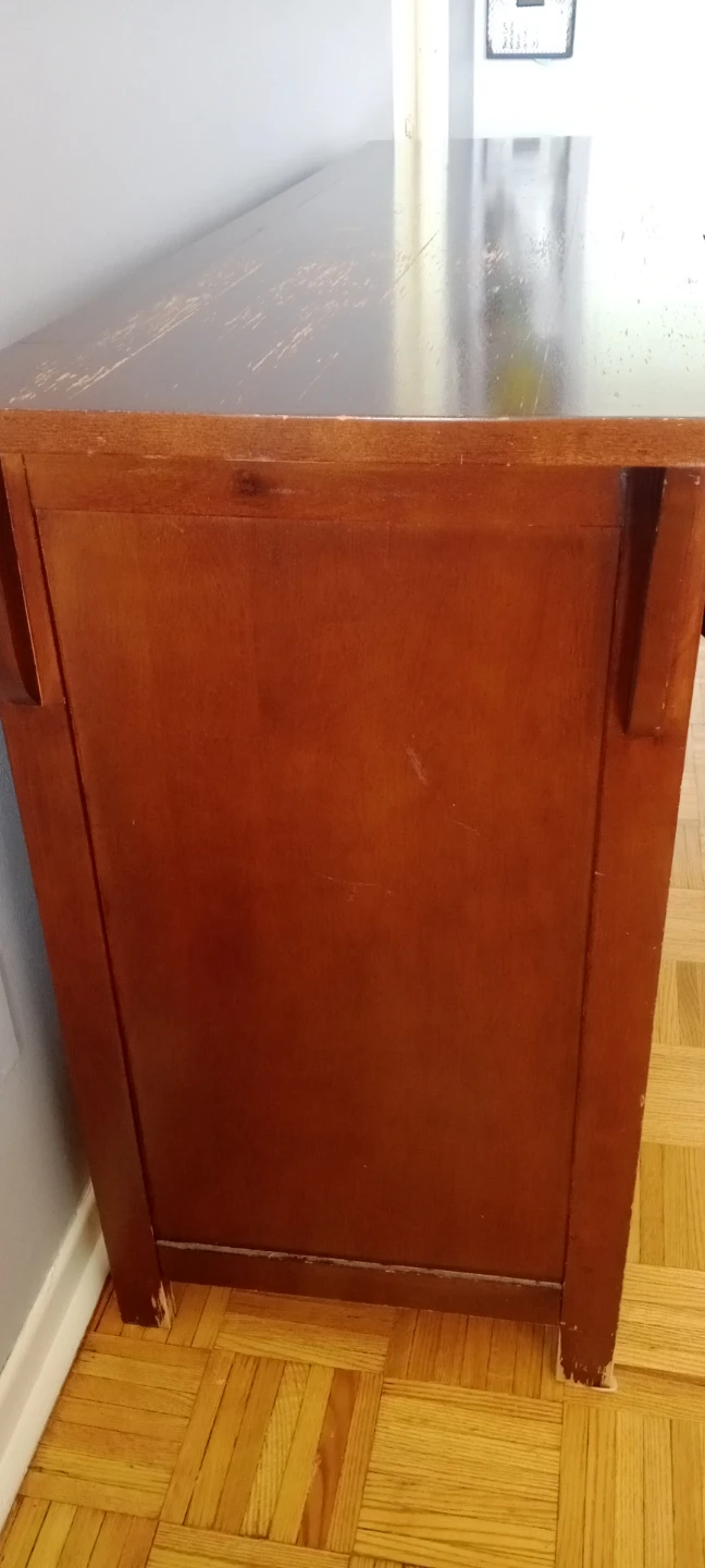 Large Wooden Media Console or Dresser - photo 4