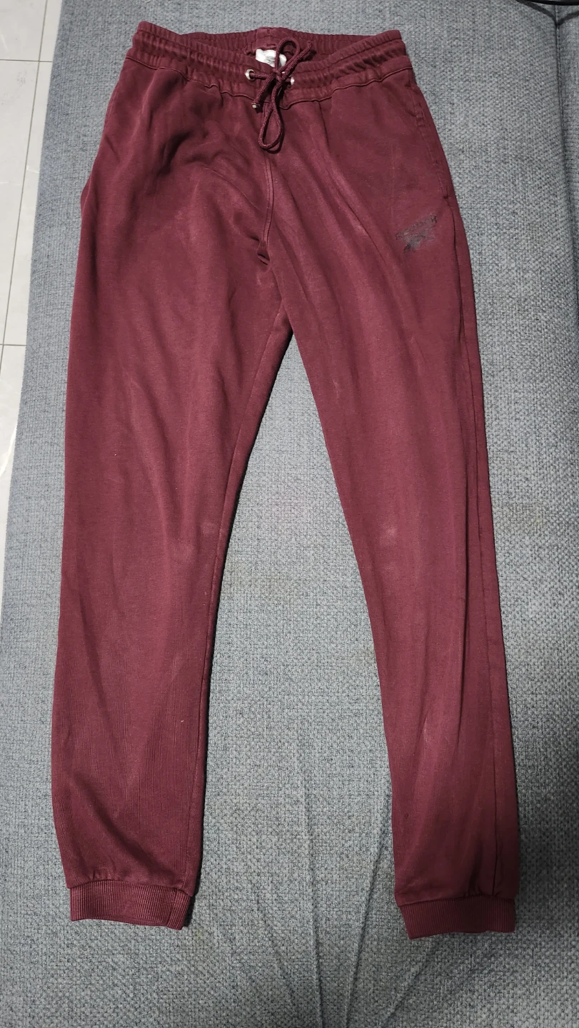 Reebok Maroon Joggers - Small - photo 2
