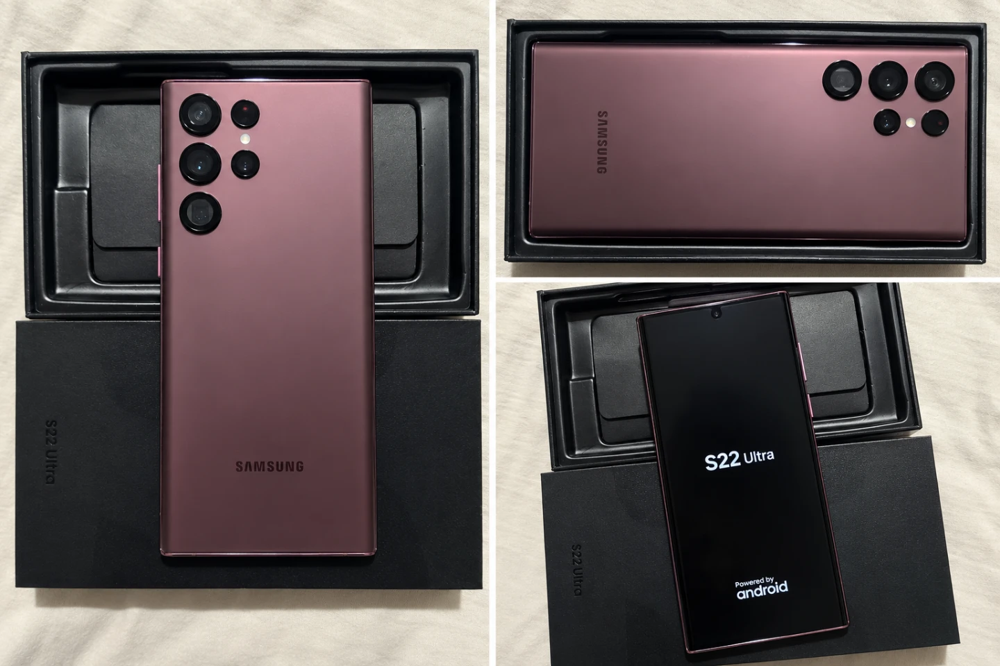 Samsung Galaxy S22 Ultra Burgundy 128GB - photo 2