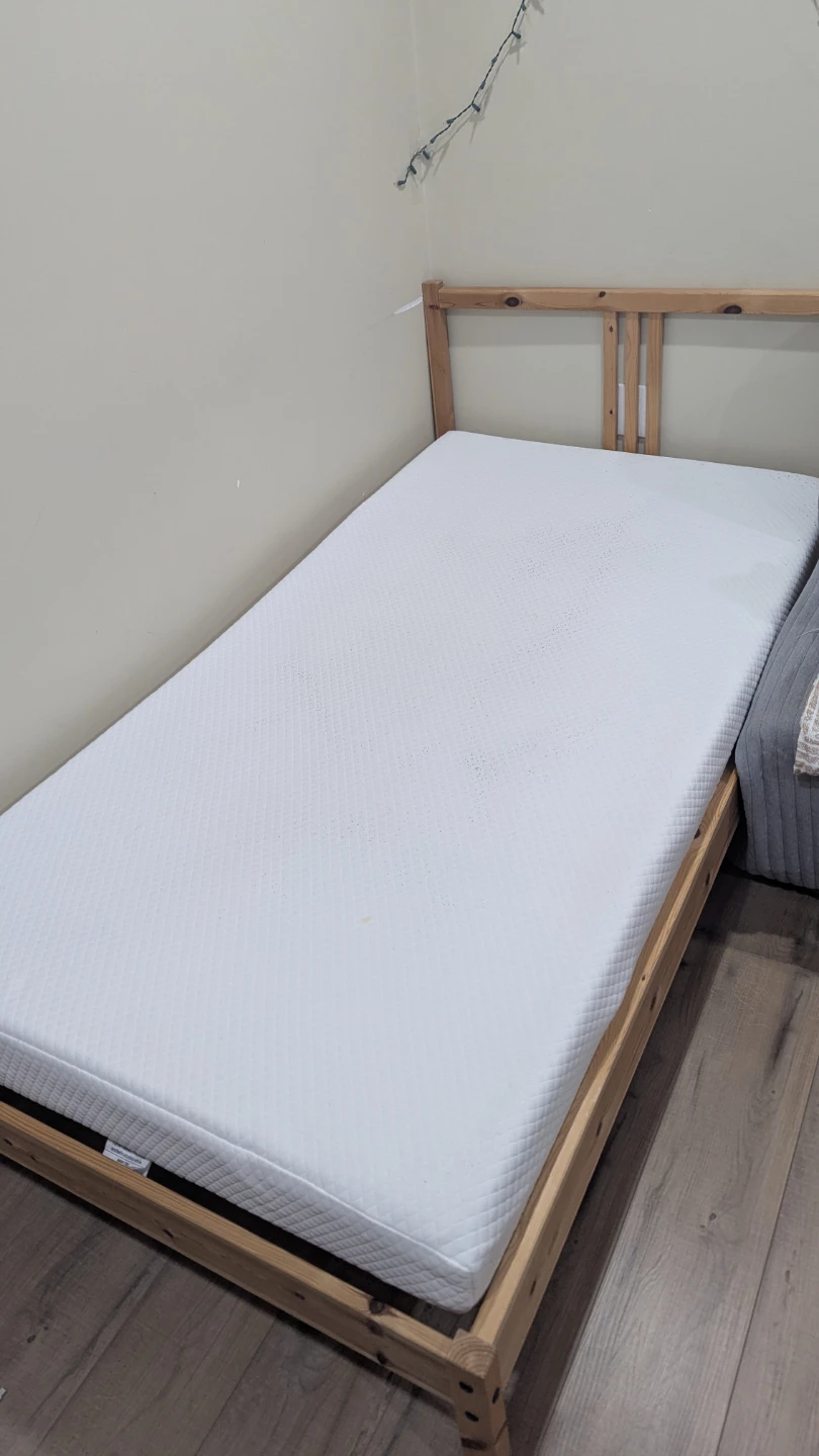 IKEA Twin Bed Frame with mattress - photo 2