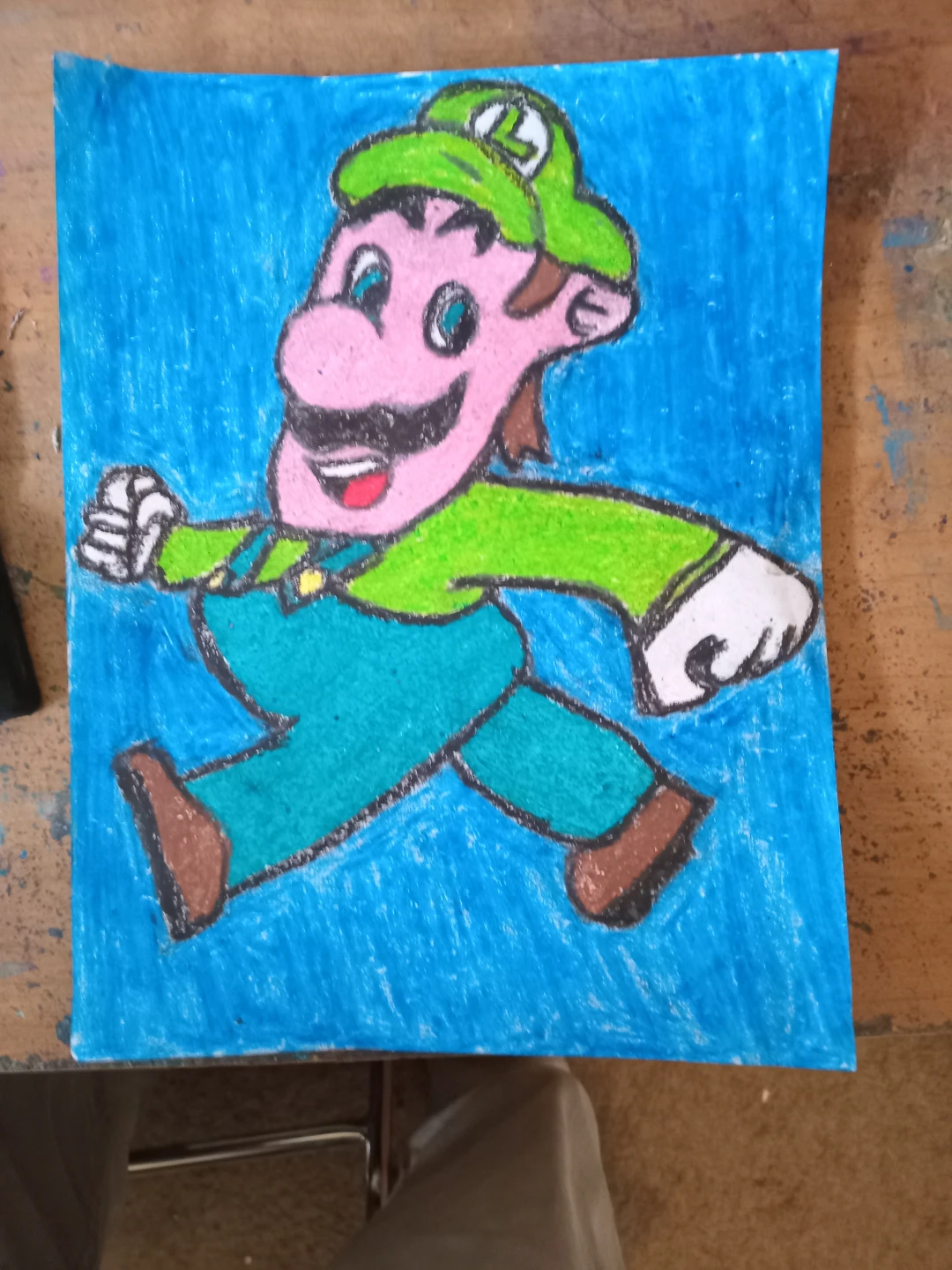 Lugi Drawing by Custom Artist Sherwin - photo 3
