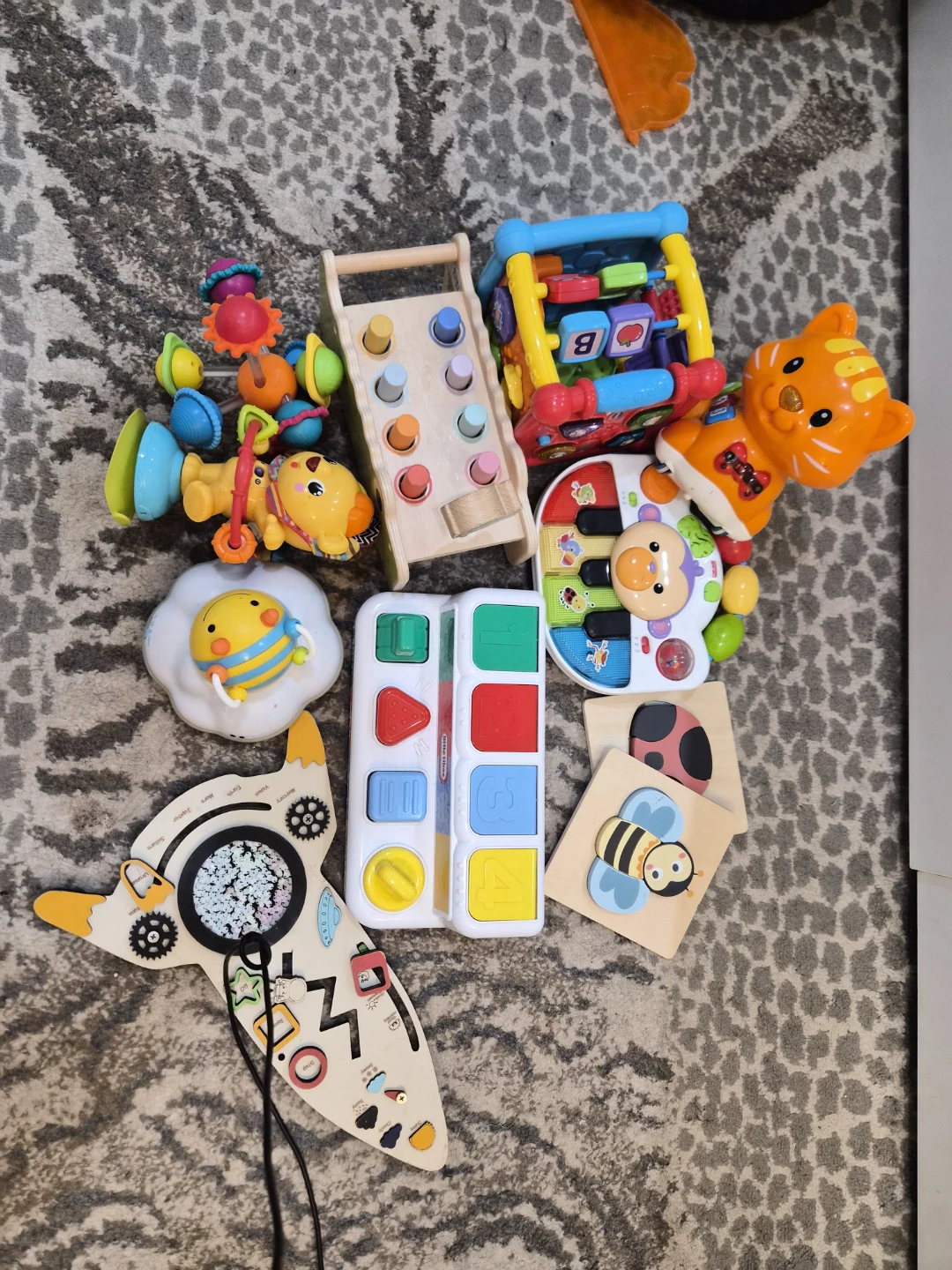 Assorted Baby and Toddler Developmental Toy Set
