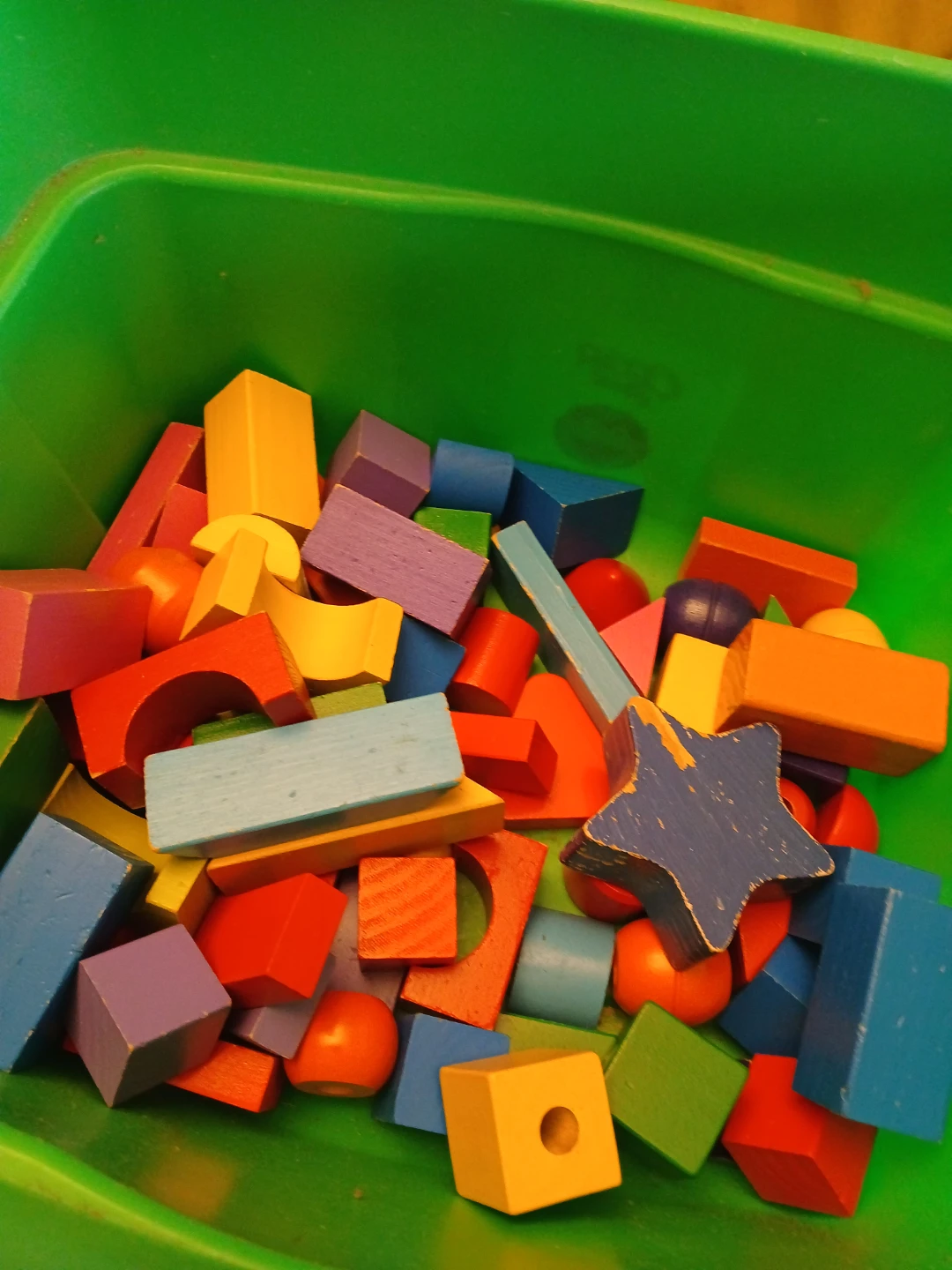 Melissa and Doug Assorted Colorful Wooden Building Blocks - photo 3
