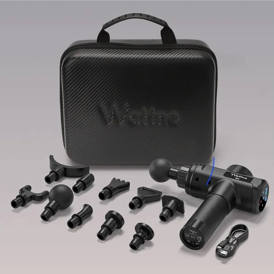 Wattne W2 Massage Gun with Accessories - photo 2