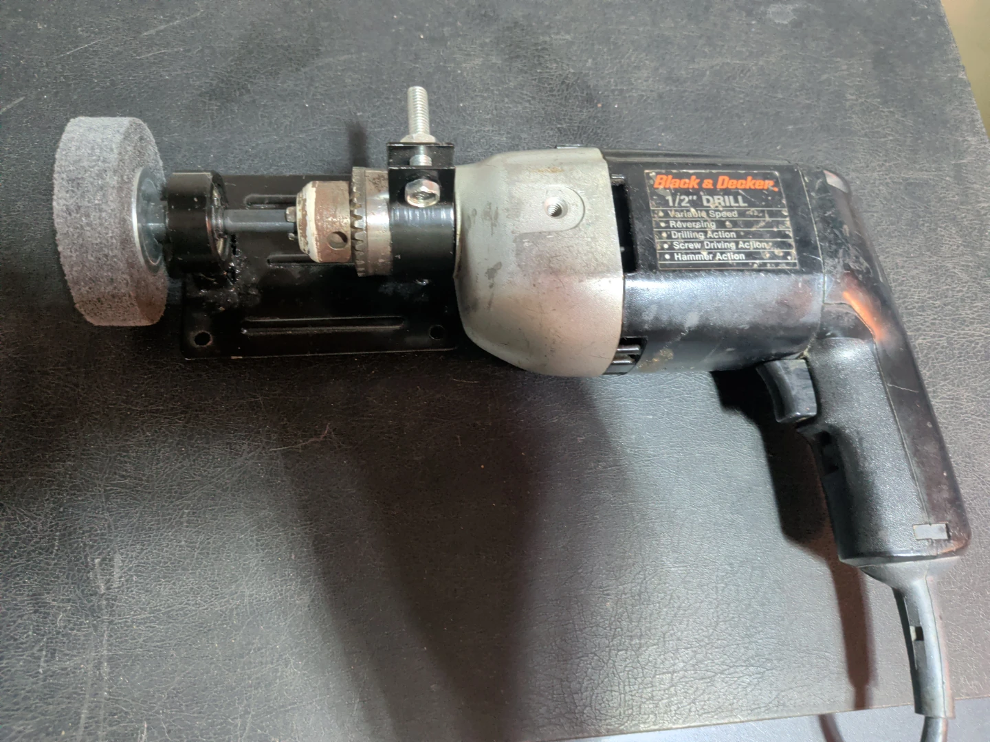 Angle Grinder Drill Stand Adapter - photo 2