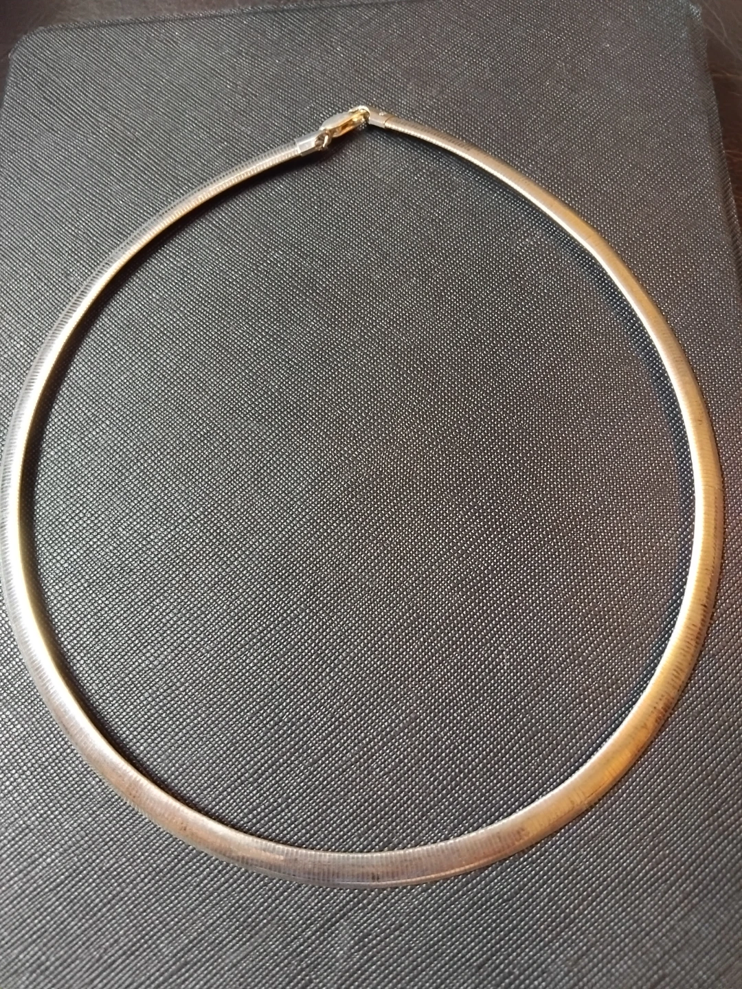 Sterling Silver Herringbone Necklace