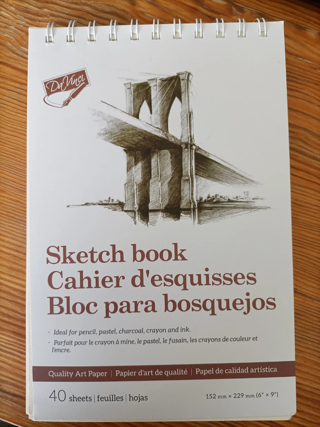 🏈Da Vinci Sketch Book
