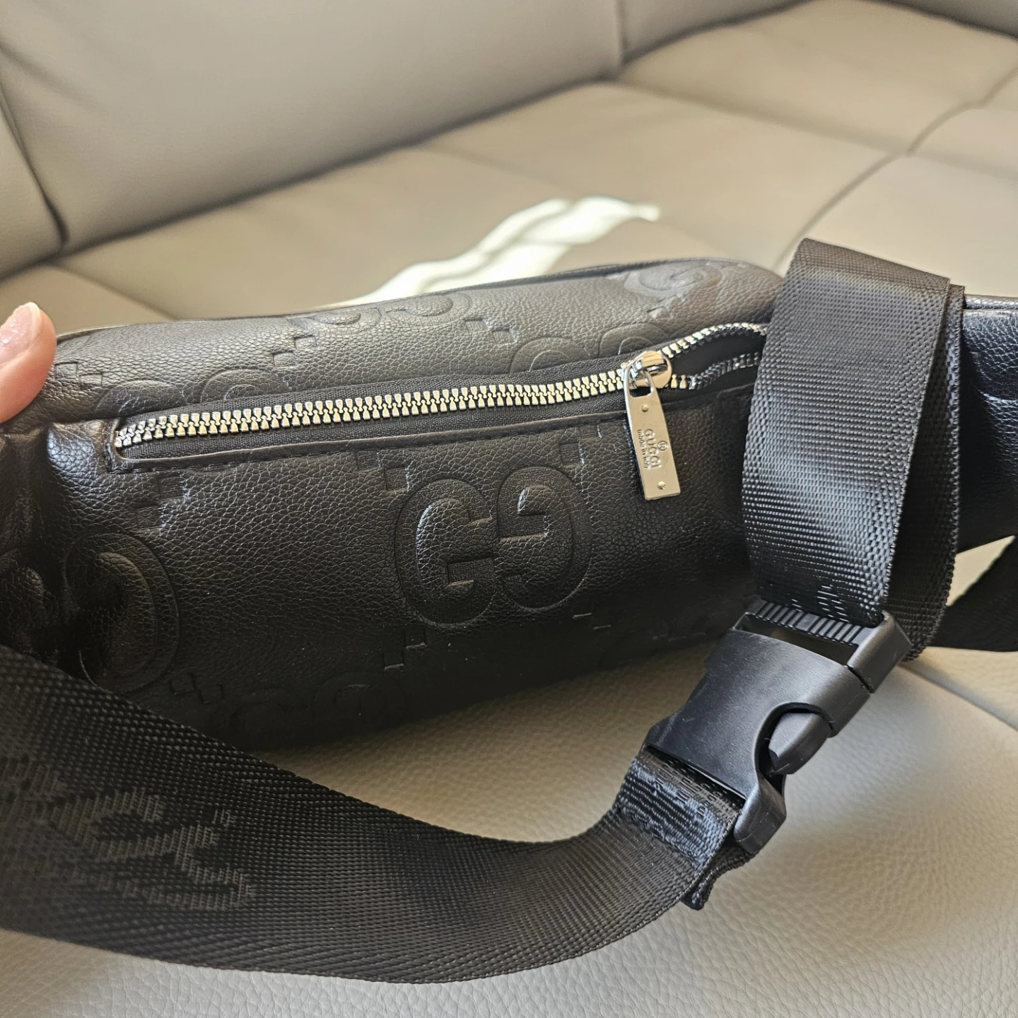 Gucci Black Leather Belt Bag - photo 4