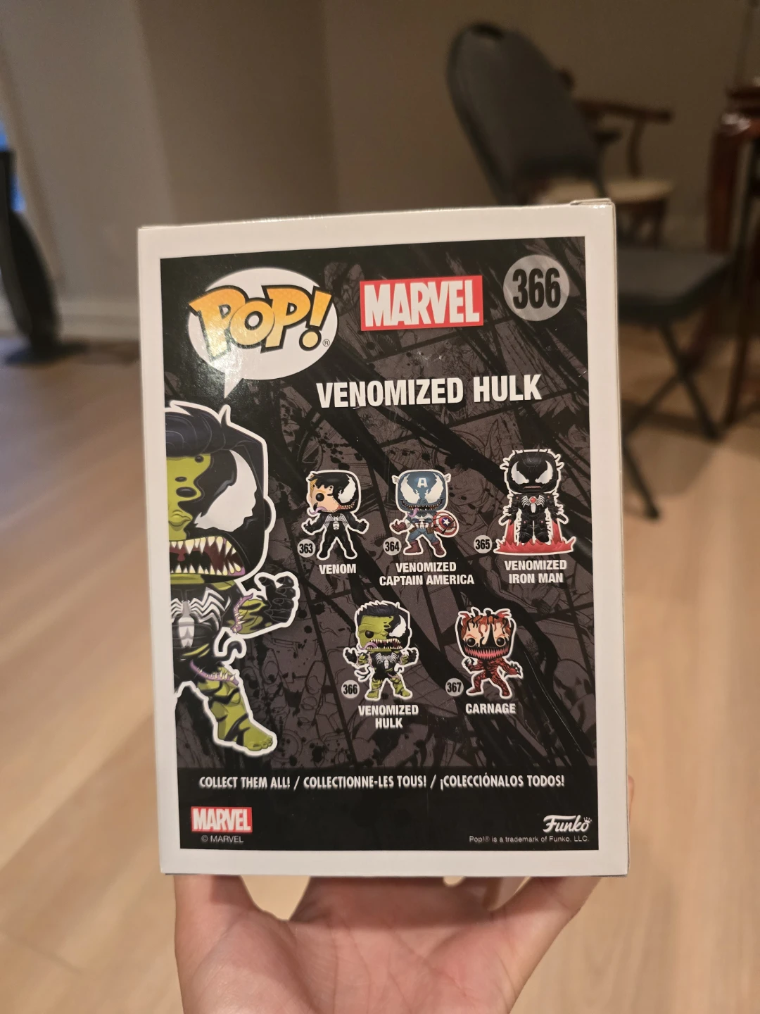 Funko pop #366 Venomized Bulk new in box - photo 3