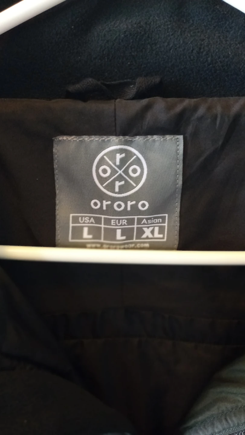 Ororo Heated Jacket Black Size Large - photo 2