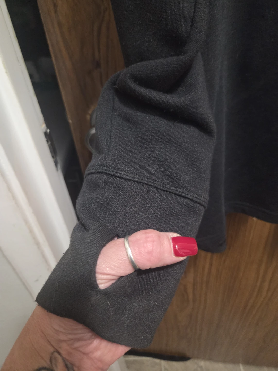 Athletic Works Black Cardigan Size XL - photo 4