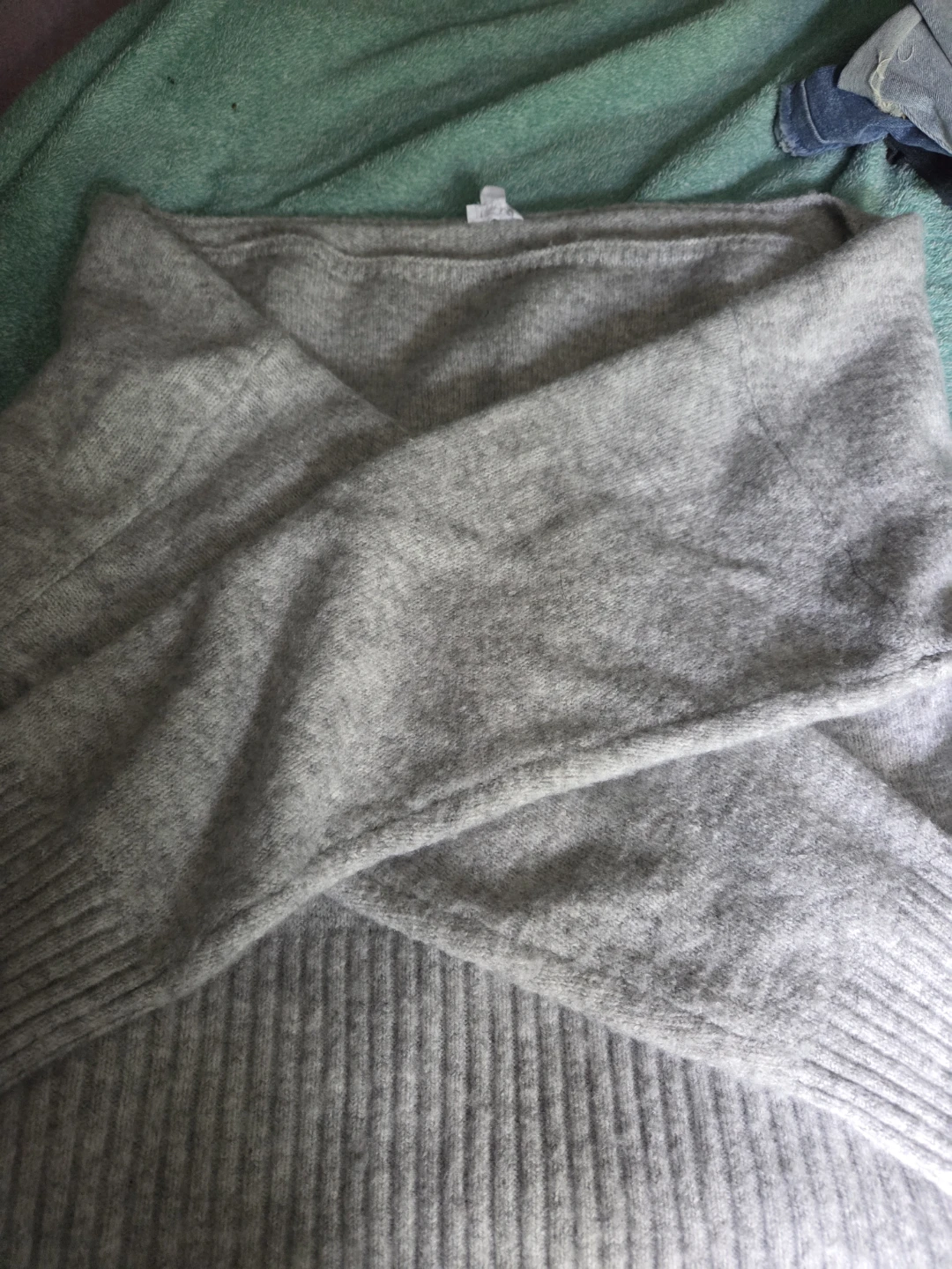 Off the shoulder sweater