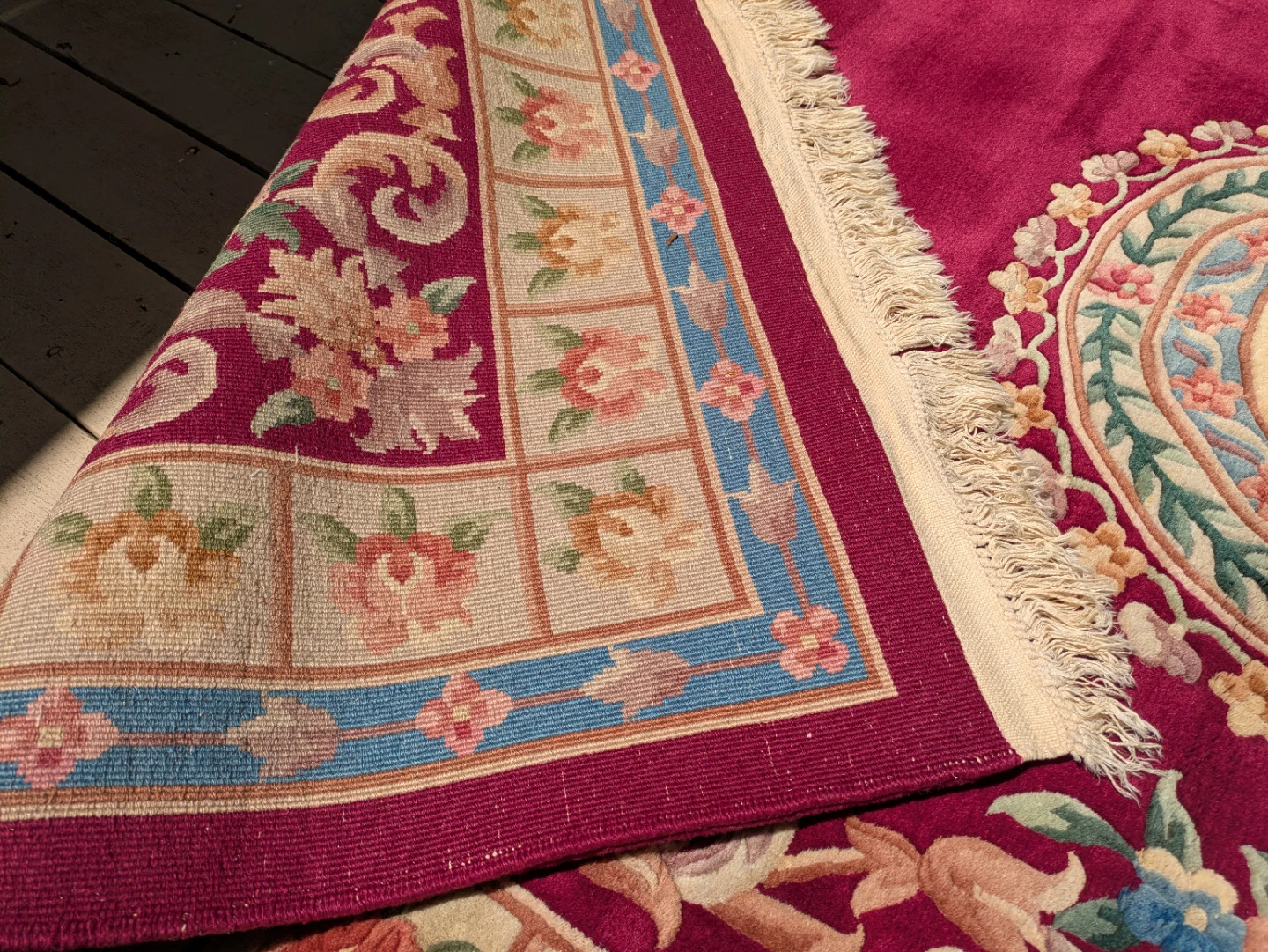 Vintage Oriental Area Rug – Approx. 6' × 9' - photo 2