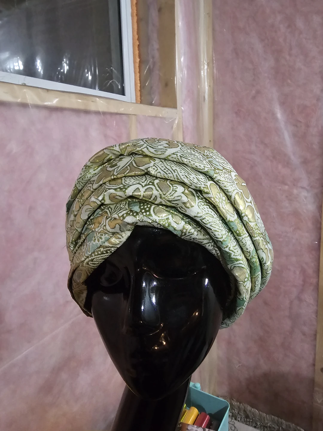 Vintage Brocade Turban - photo 4