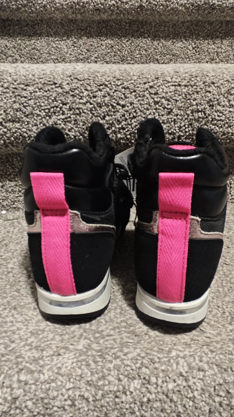 Mexx Black High-Top Boots Size 2 - photo 4