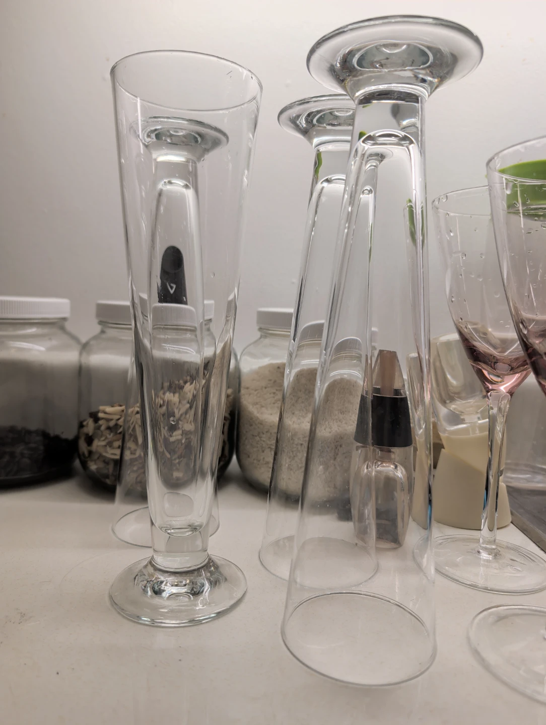 Set of 4 tall pilsner beer glasses - photo 2