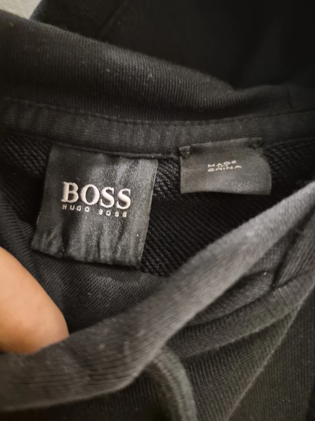 HUGO BOSS Black Hoodie - Size Small - photo 2
