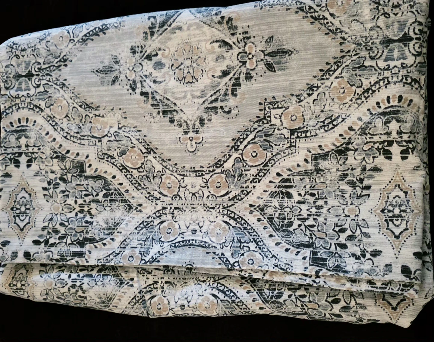 Tahari Damask Pattern shower  Curtain - photo 3