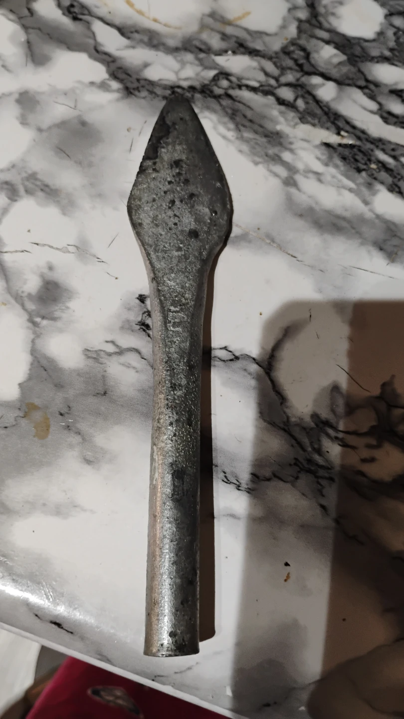 Vintage Metal Hand Chisel. Coconut breaker