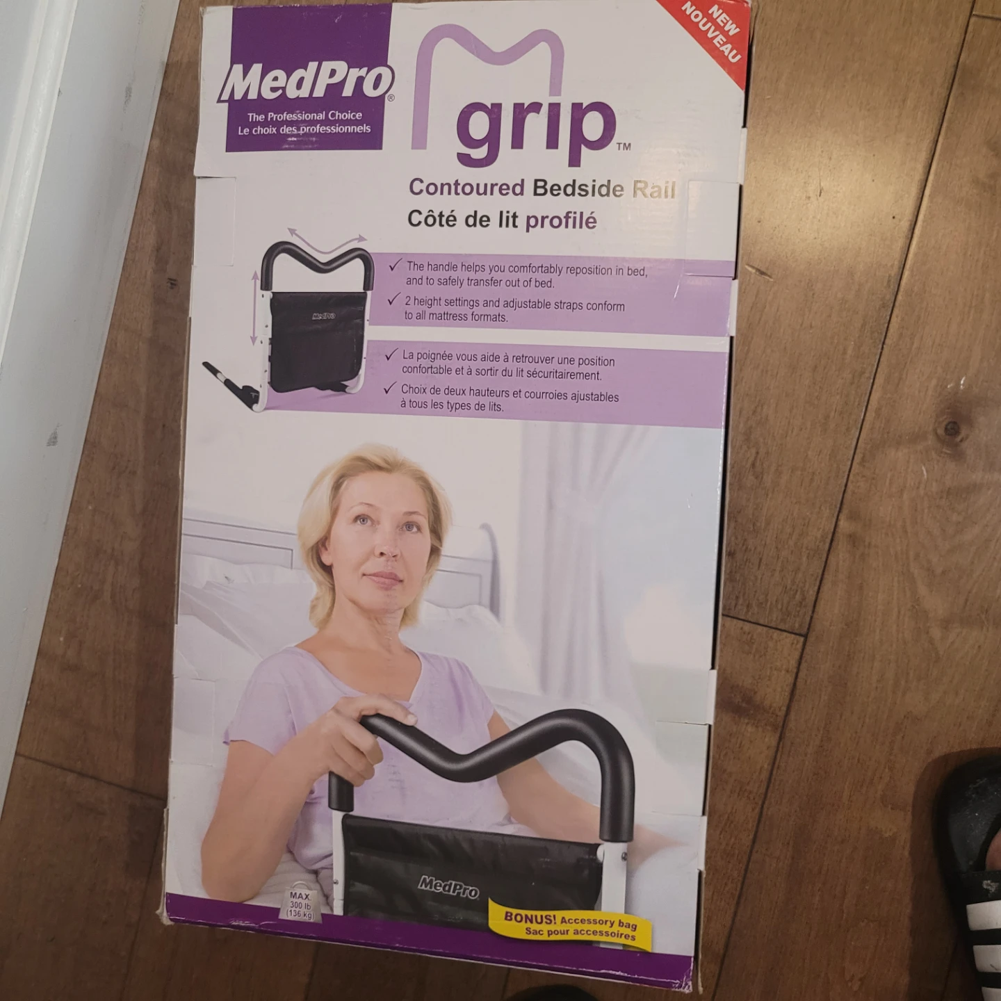 MedPro M-Grip Contoured Bedside Rail