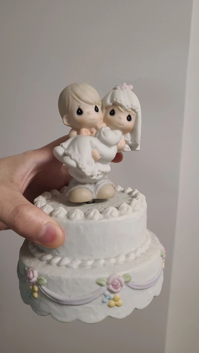 Precious Moments Wedding Musical Figurine