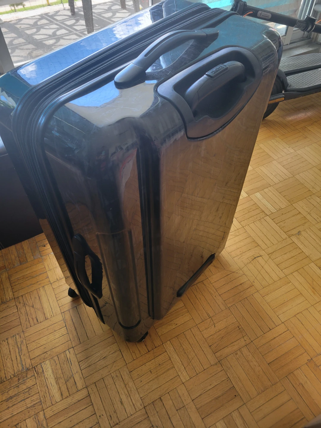 Safari Grey Hardside Spinner Luggage