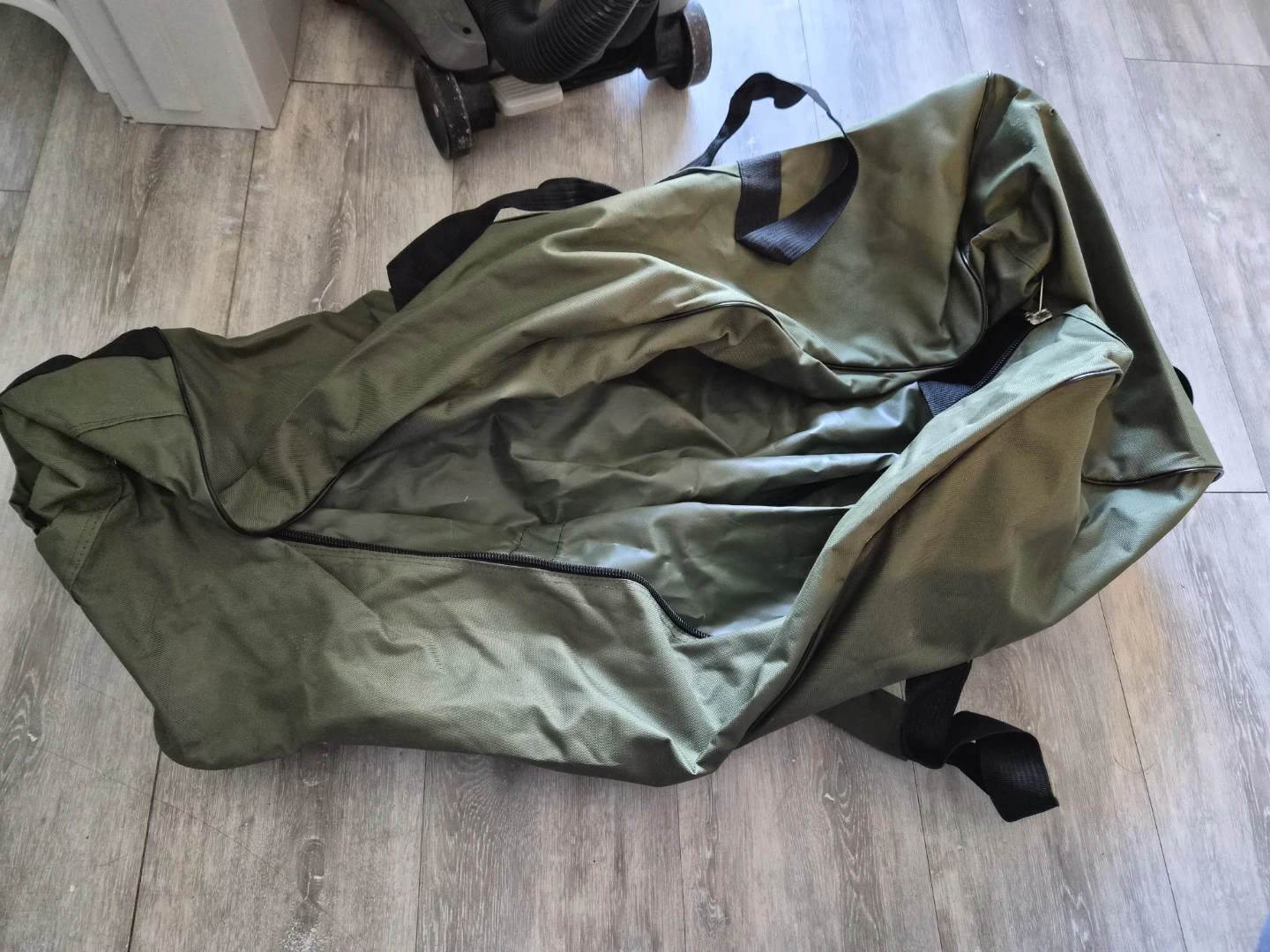 Olive Green Large Duffle Bag