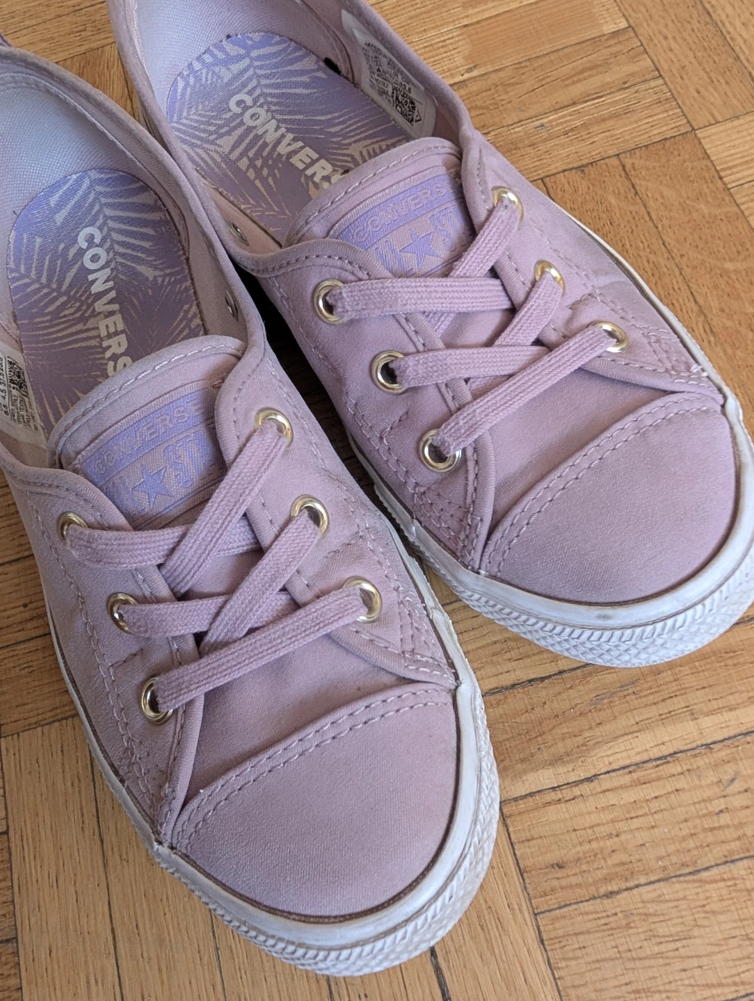 Converse All Stars Women's Lavender Sneakers