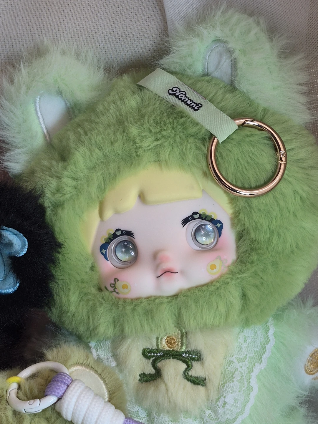 Lot of 3 So Cute Nommi Plush Characters Toys Keychains - photo 4