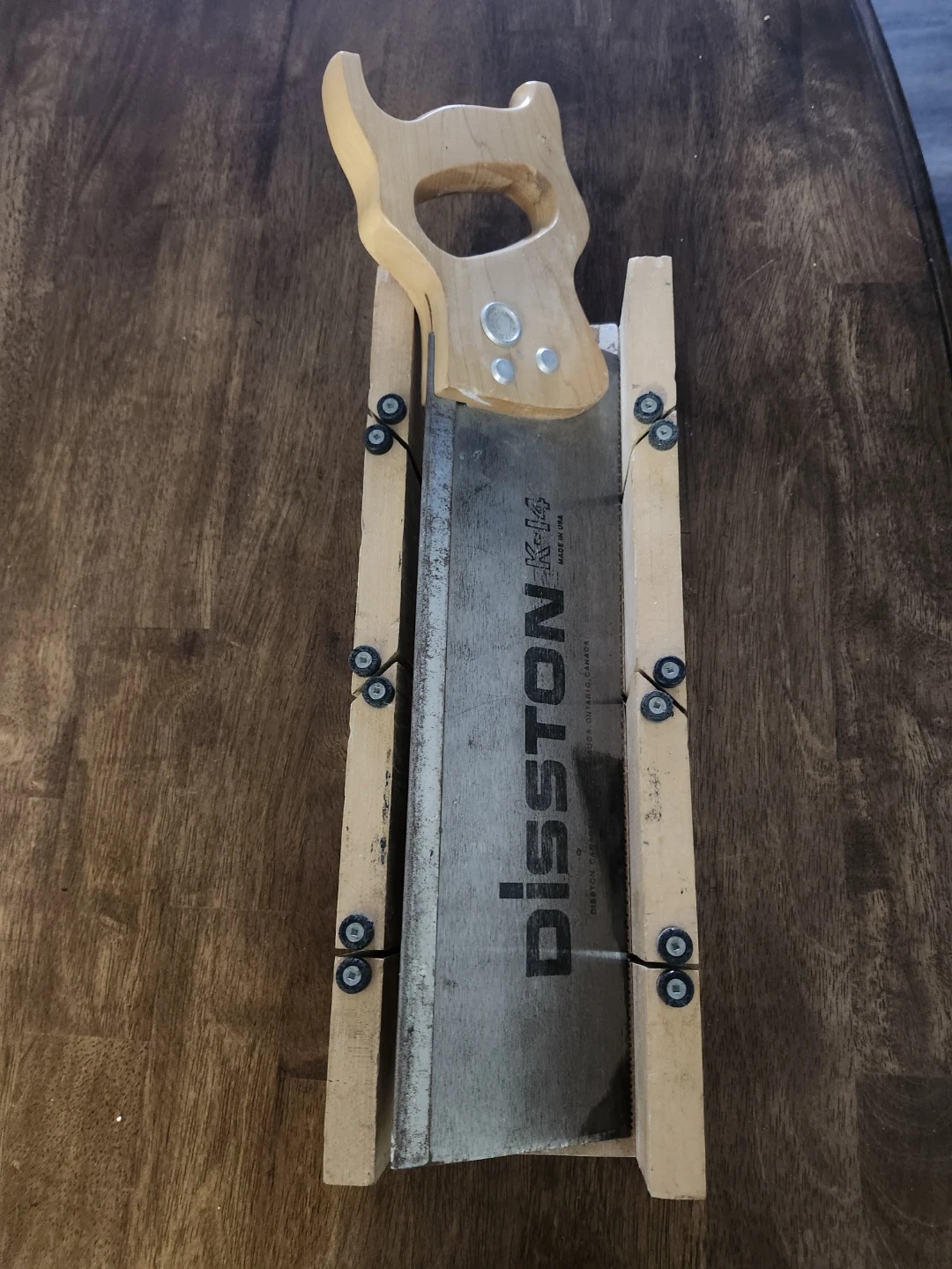 Disston Miter Box and Saw