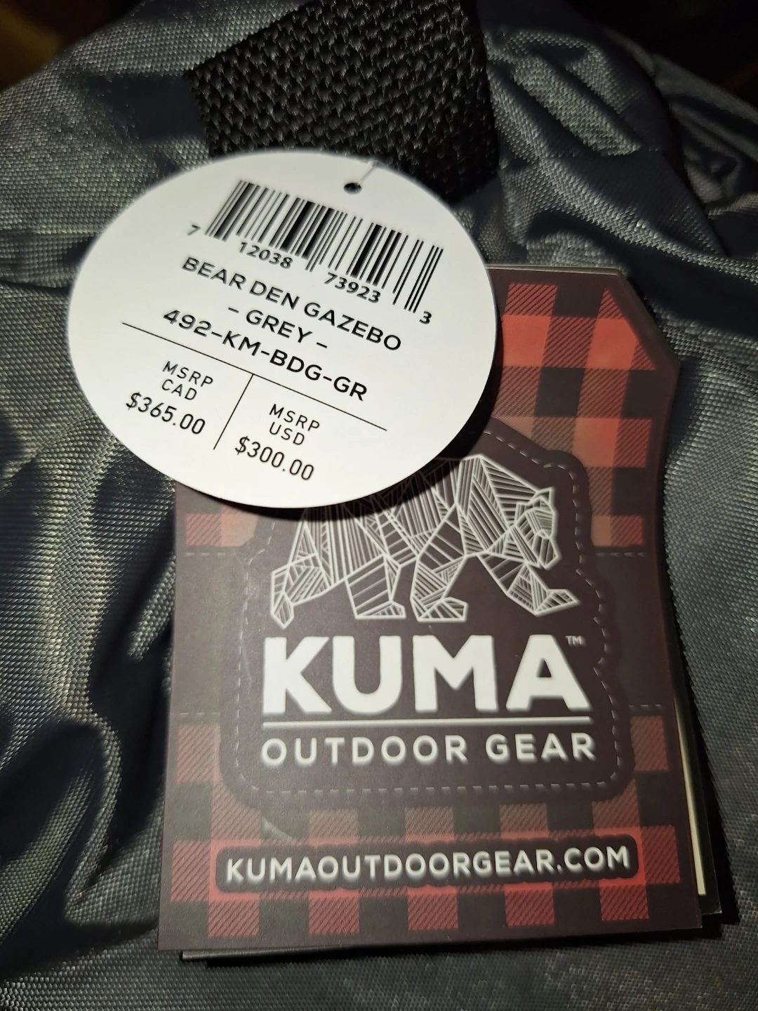 Kuma Outdoor Gear Bear Den Gazebo Grey - photo 4