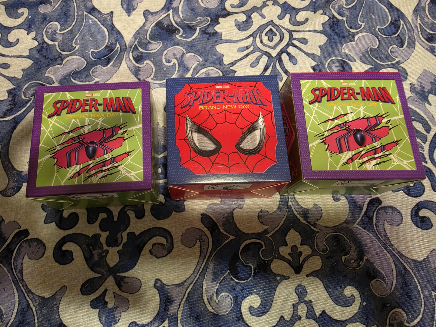 Rare 3 McDonald's Spider-Man Brand New Day Toys