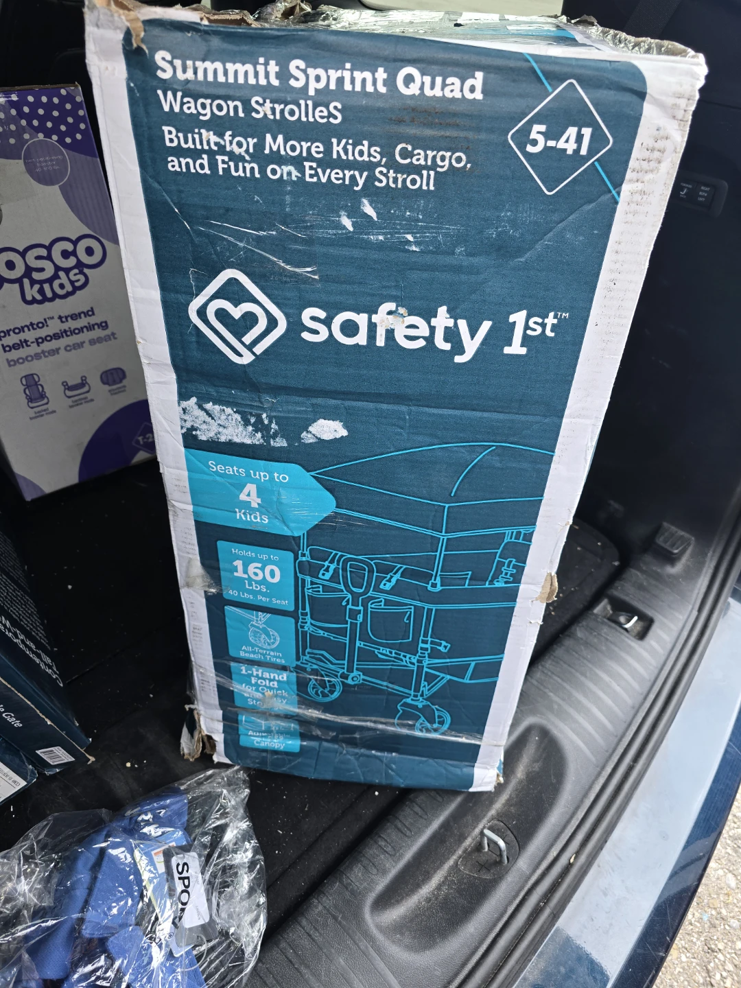 Safety 1st Summit Sprint Quad Wagon Stroller