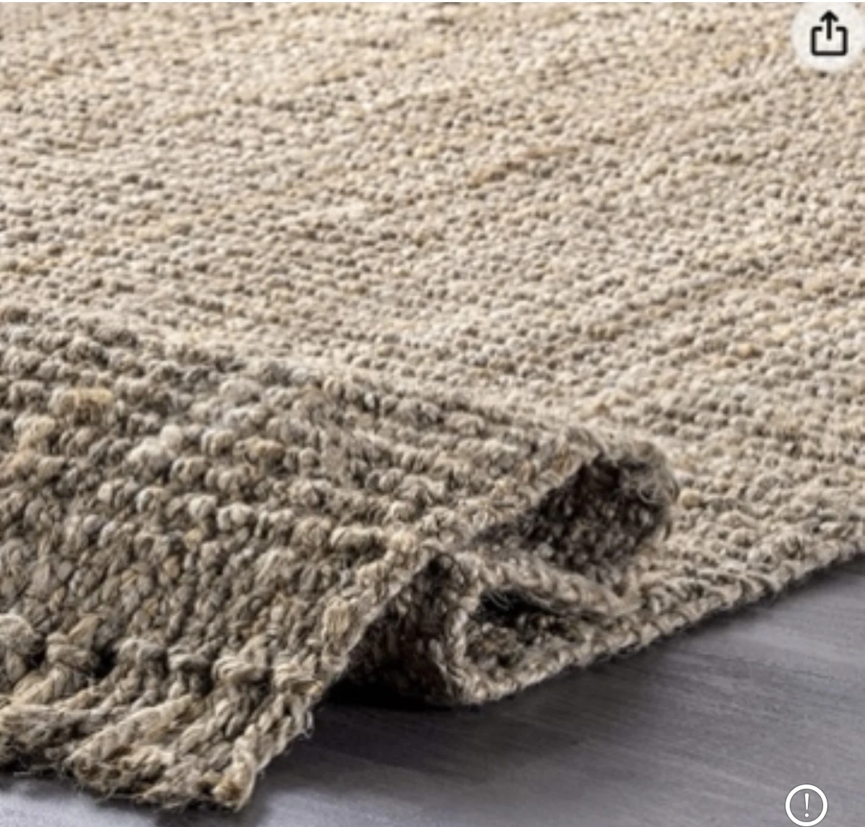nuLOOM Daniela Farmhouse Chunky Jute Area 🏈 Rug - photo 4