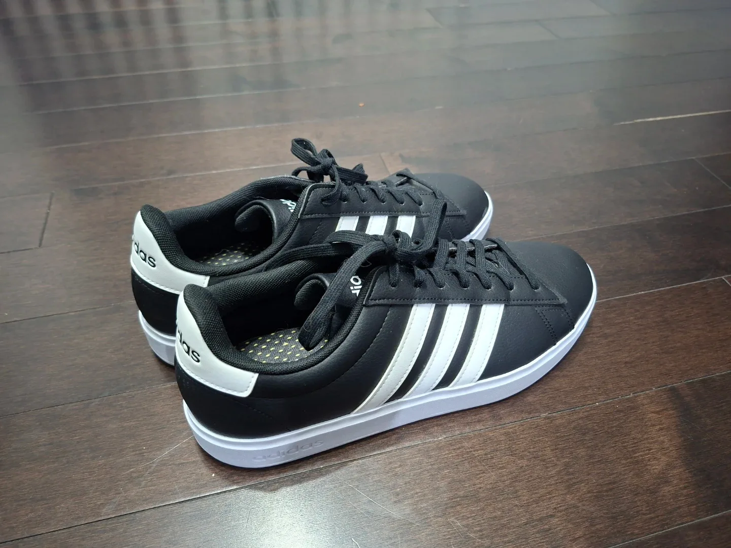 Adidas Black and White Sneakers