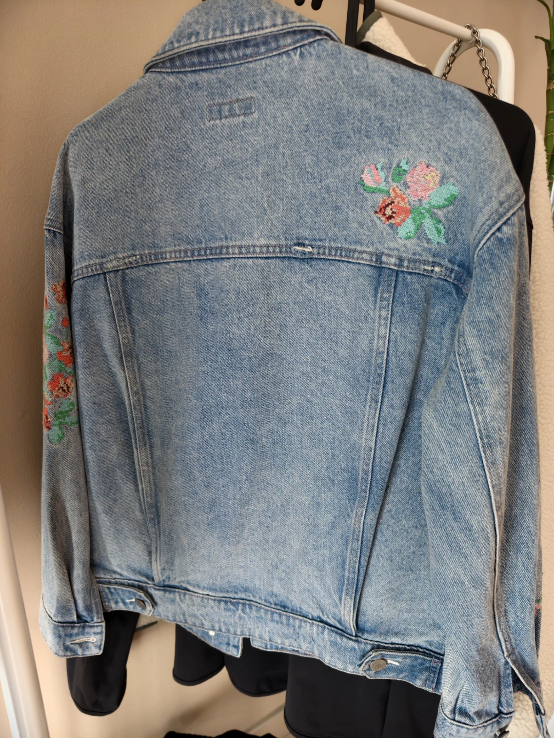 Miss Sixty Floral Embroidered Denim Jacket - photo 2
