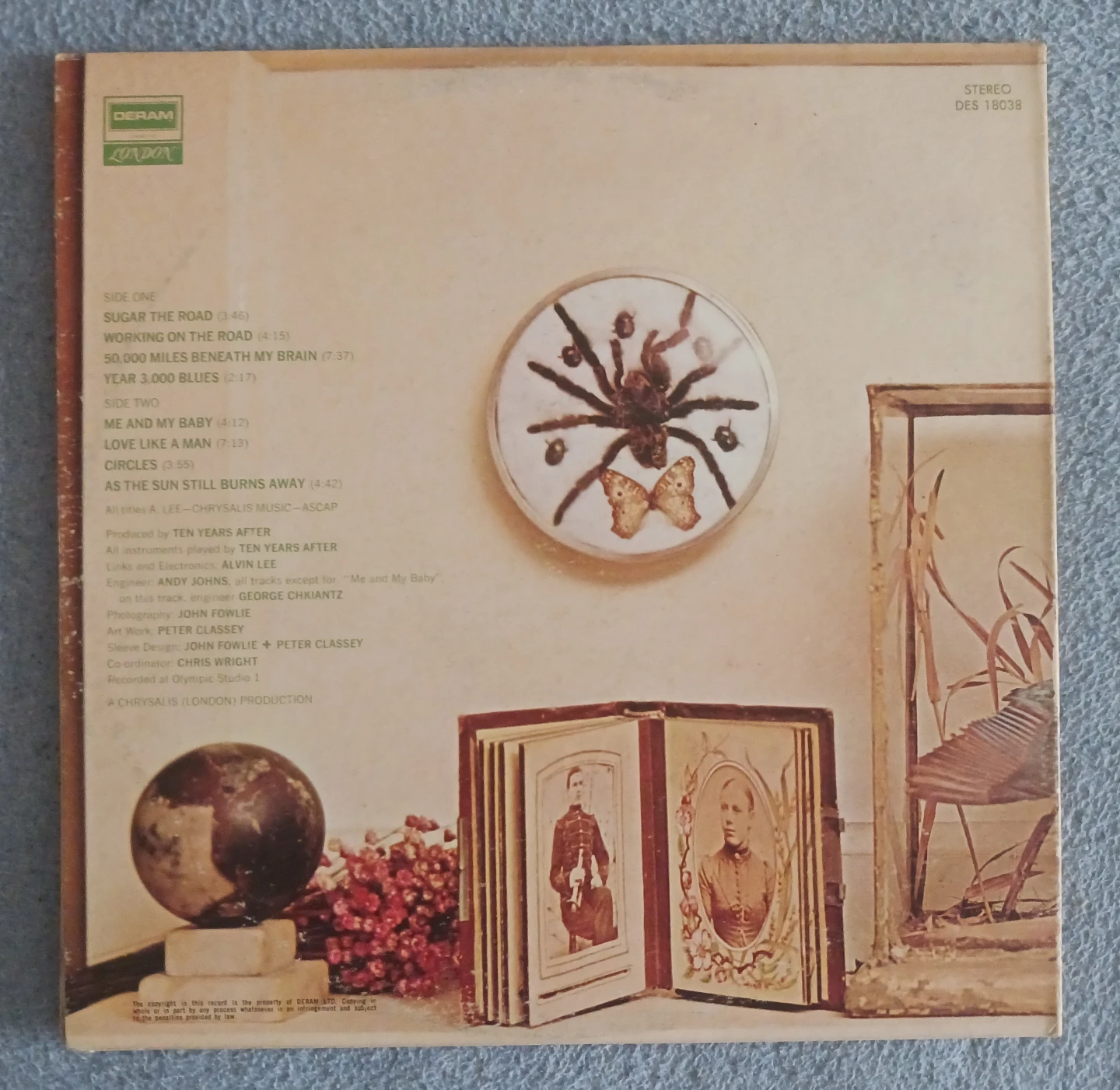 Ten Years After Cricklewood Green Vinyl LP Record - photo 3