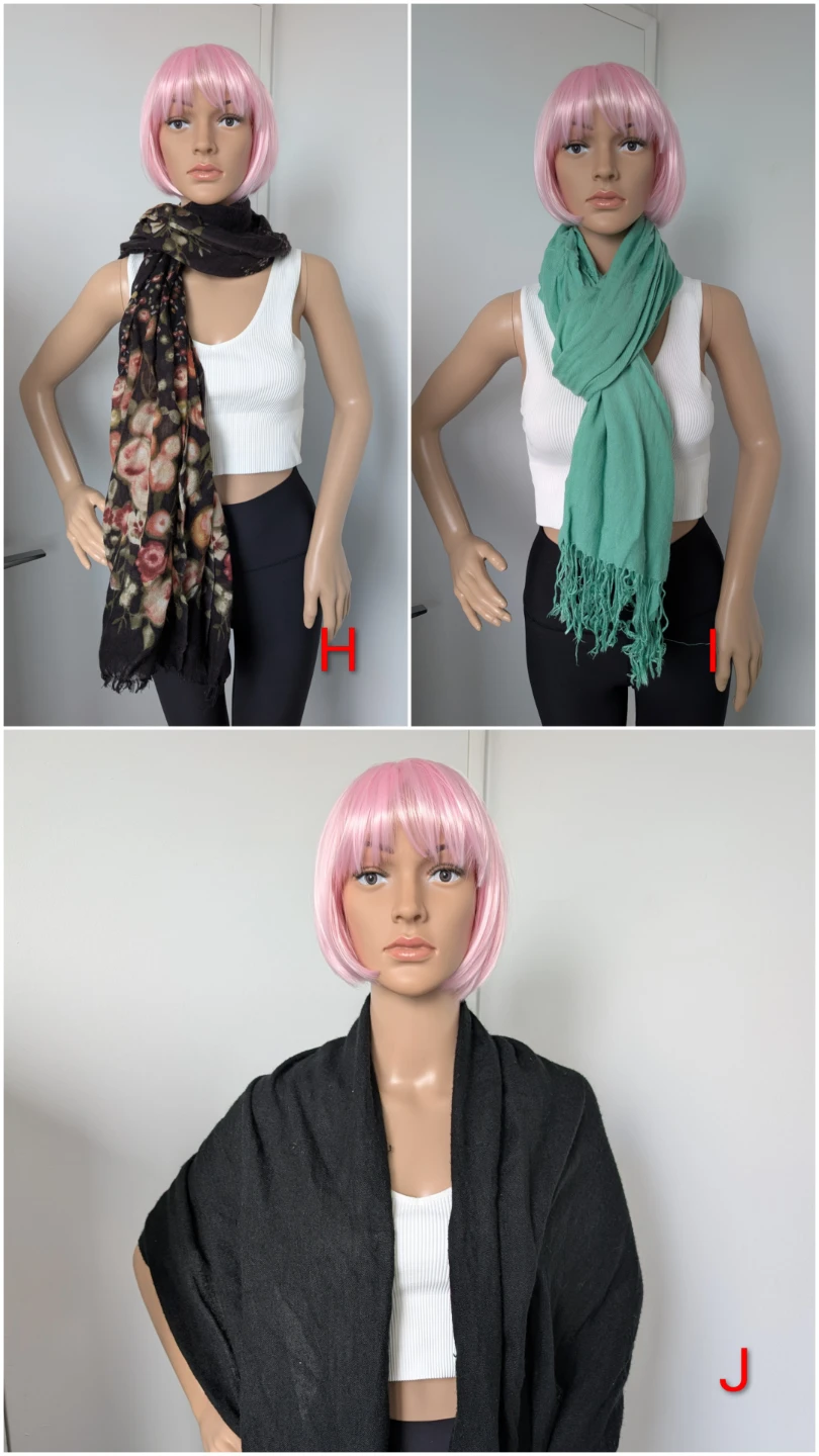 Assorted Fashion Scarves and Wraps - photo 2