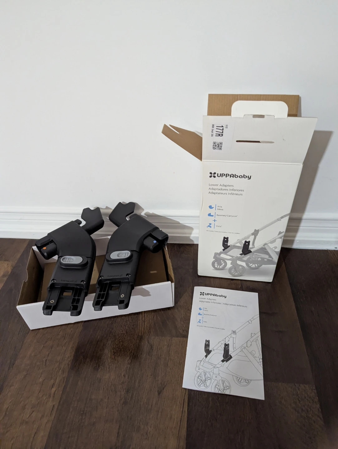 UPPAbaby Lower Adapters for Vista Stroller