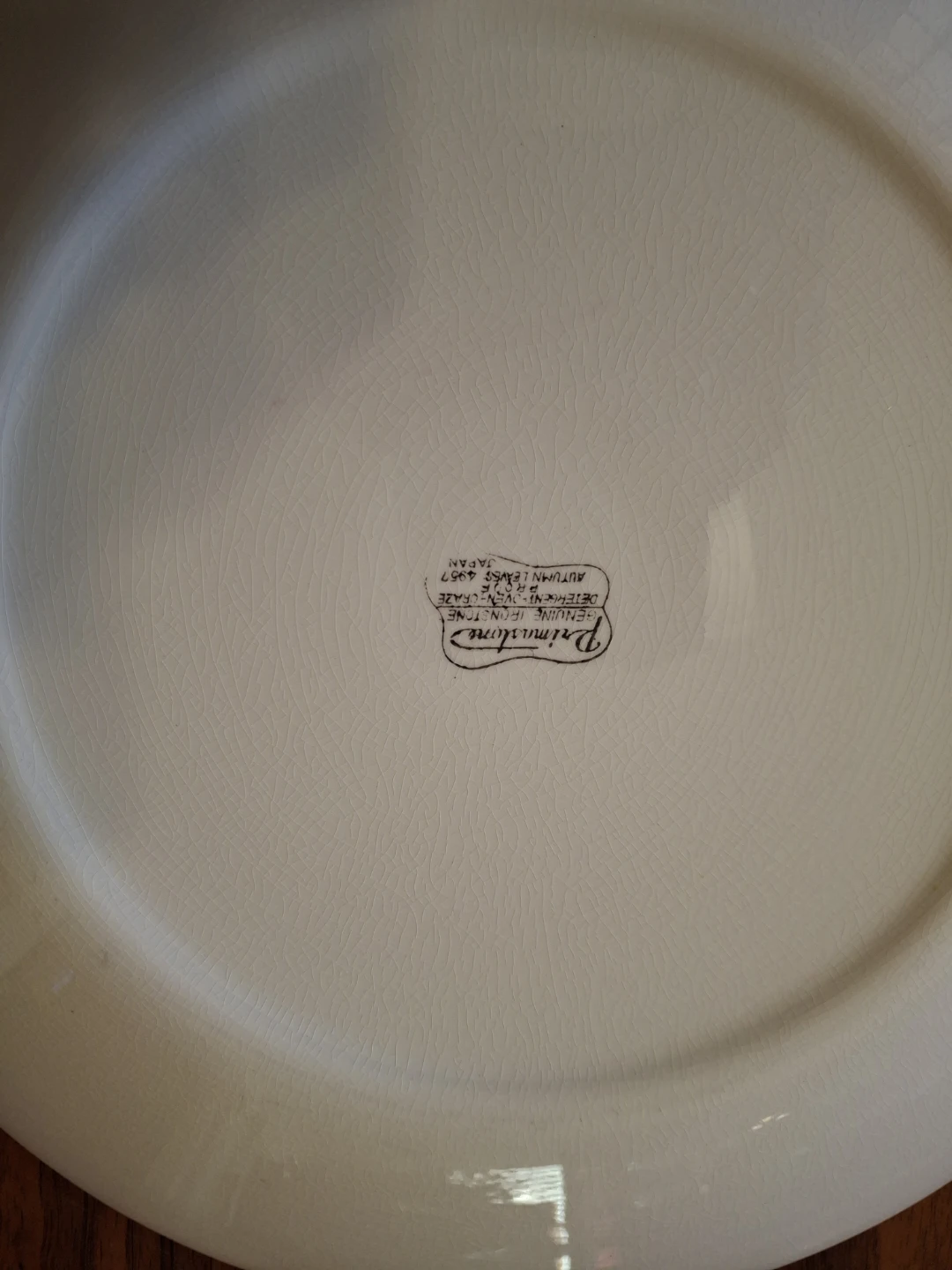 Primastone Autumn Leaves Dinner Plate - photo 3