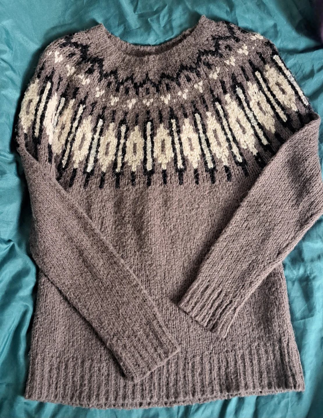 Benetton Cozy Knit Winter Sweater- Siza: "S"