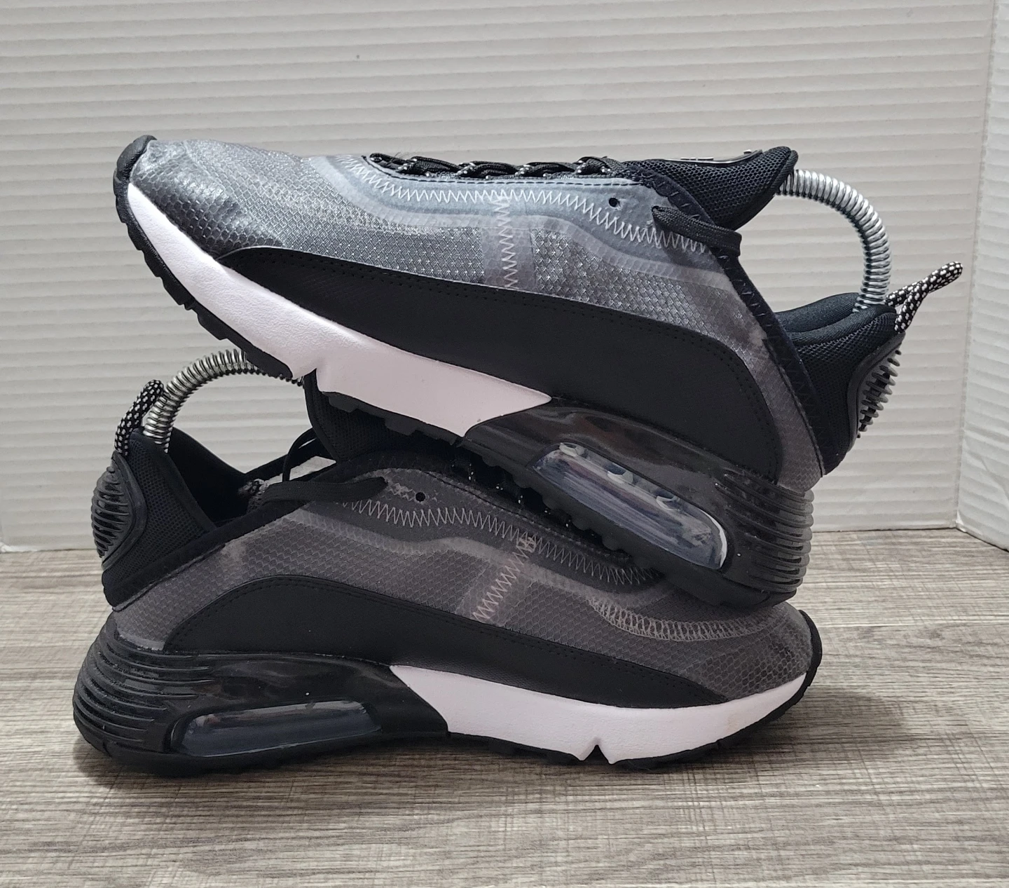 Nike Air Max 2090 Black Gray Women's 6.5 - photo 2