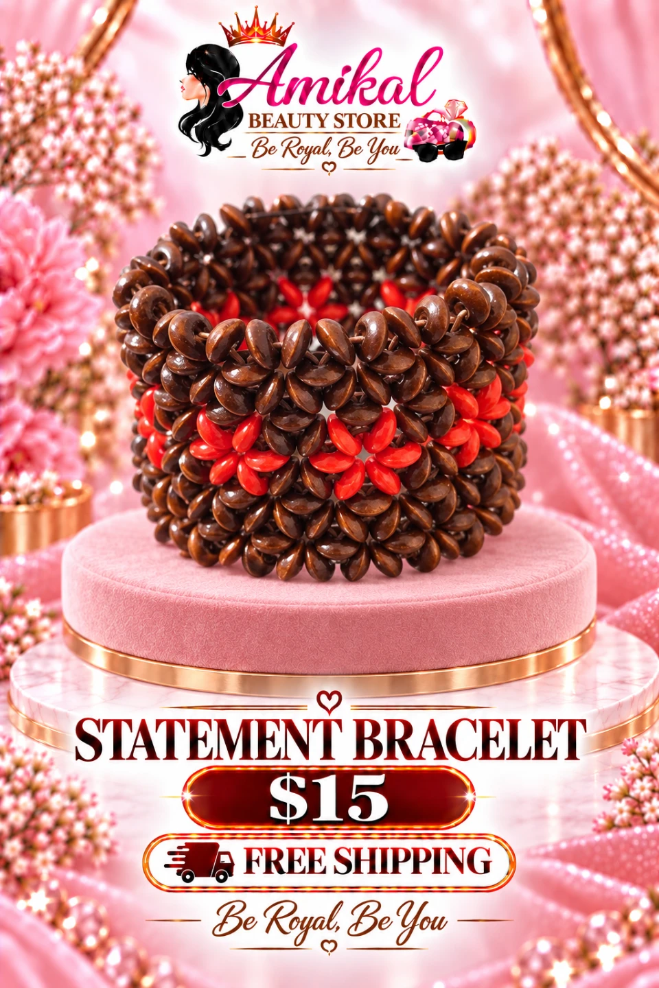 Amikal Beauty Store Statement Bracelet