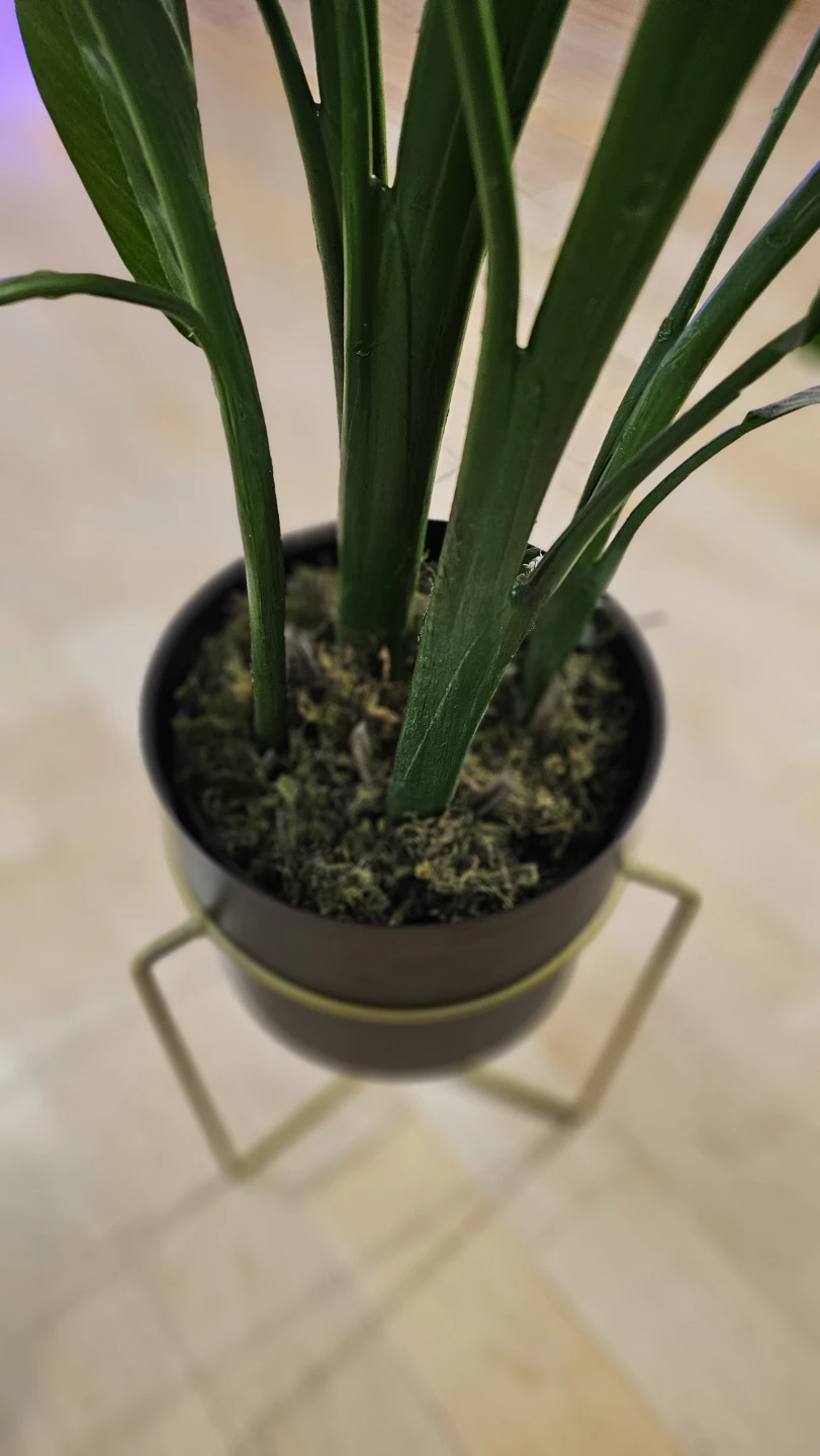 Artificial Bird of Paradise Plant with Metal Stand - photo 5