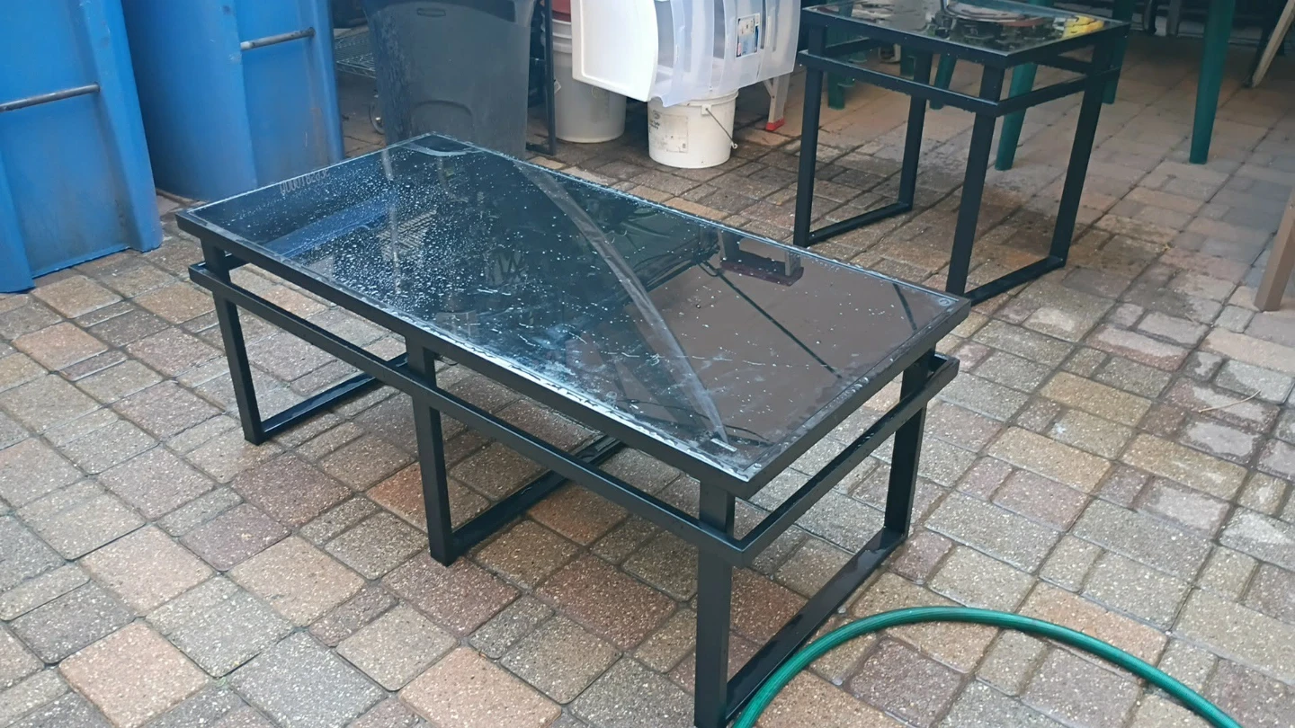 Modern Glass Top Coffee Table - photo 3