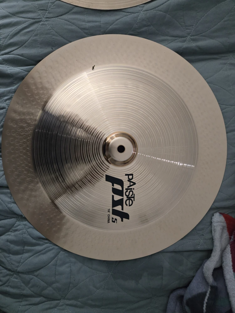 Paiste PST 5 16 inch Medium Crash and China Cymbals - photo 4